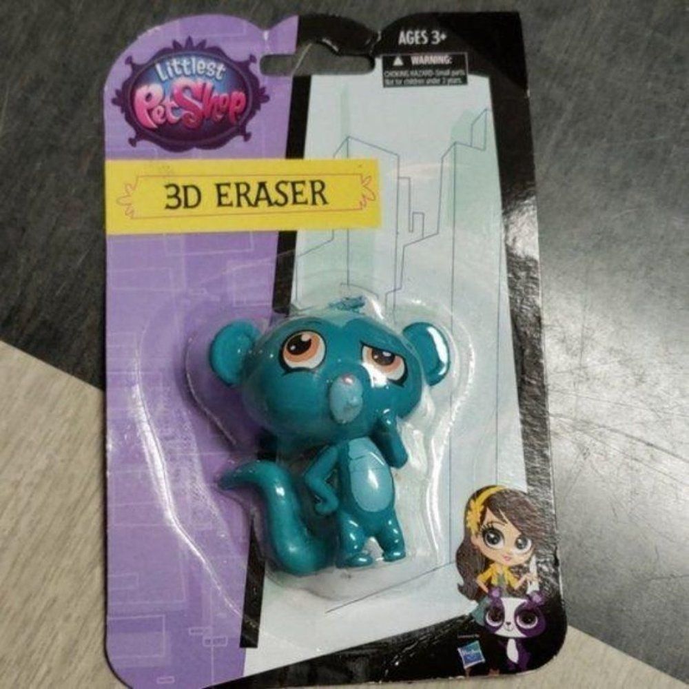 Littlest pet shop‎ 3D monkey school eraser